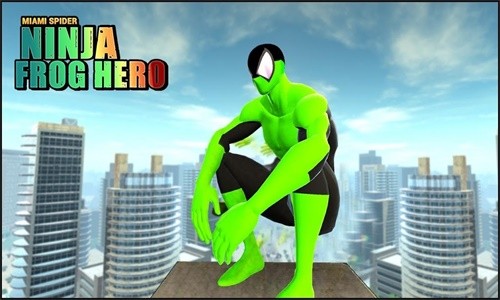 ֩ӢۣMiami Spider Ninja Frog Heroͼ