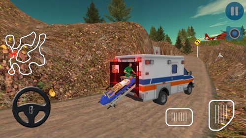 3DԱԮ Ѱ棨Heli Ambulance Simulator 2020: 3D Flying car gamesͼ