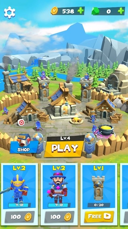 ޾ʯ2022(Clans Rush 3D)v1.1.8ͼ