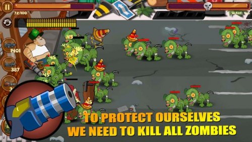 Fat Man Vs Zombies - Defence Battle PVZ4(FatManVsZombies Defence Battle PVZ4ٷİ)v1.0.2׿ͼ