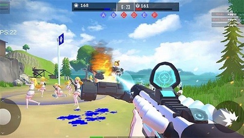 ŮսFPSǹе 棨Girls Battle: FPS gun shootiϷAPPؽͼ