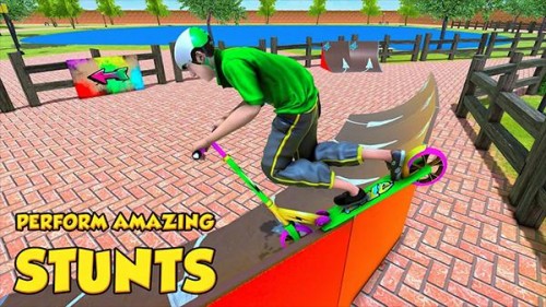 峵ָؼ3dScooter Touch Grind Tricks 3DϷAPPؽͼ