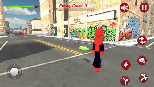 ռ֩ˣUltimate Spider-StickMan Rope Hero Fightͼ